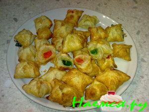 Мармелад в слоёном тесте