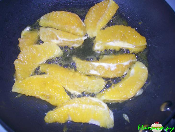 Рыба в кляре с апельсинами Рыба в кляре с апельсинами