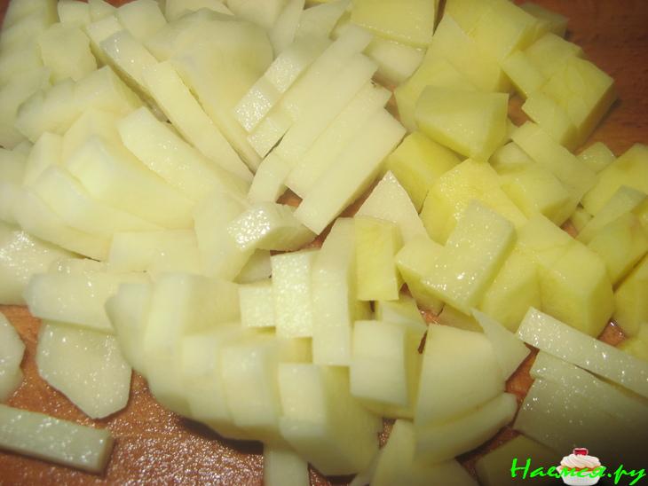 Гороховый суп с сыром