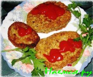 Ленивые...фальшивые... чечевичные...котлеты