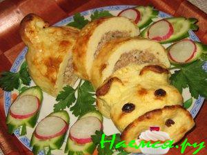 Рулет «Хрю-хрю»