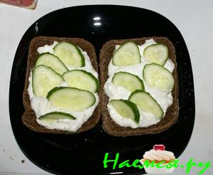 Крем с маринованными огурчиками