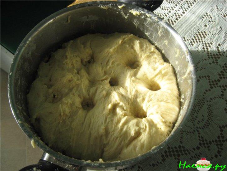 Пицца с белым соусом