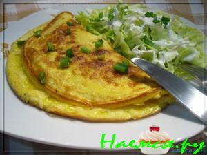 Сырный омлет