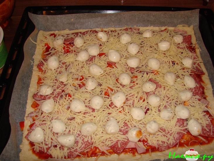 Пицца на скорую руку