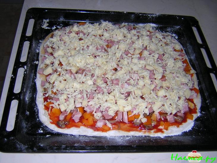 Пицца (тесто на пиве)