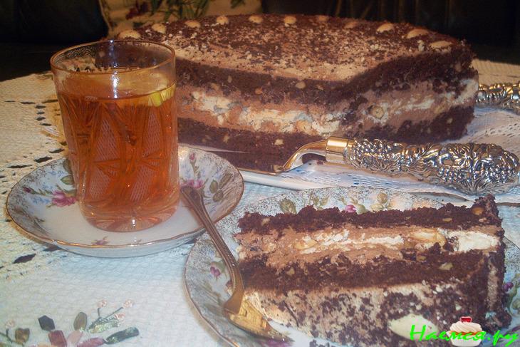 Торт "Белочка" (украинско-канадский МИКС)