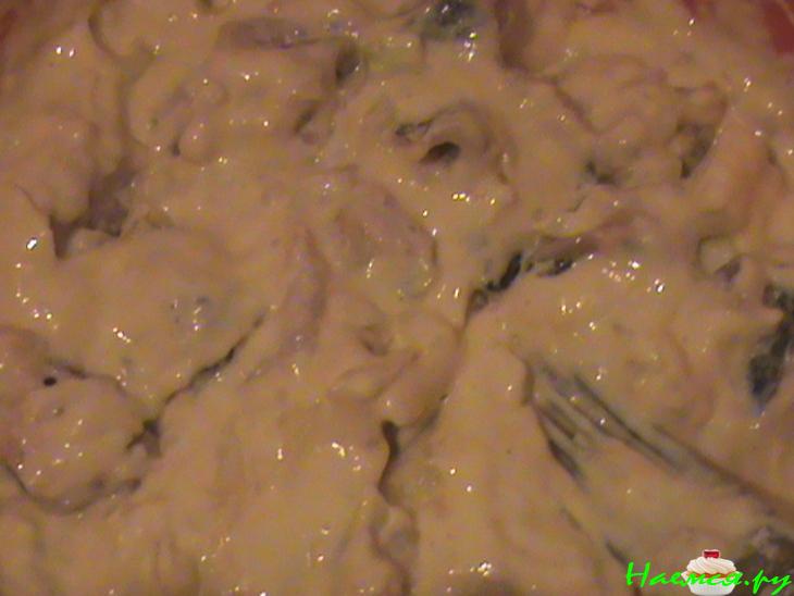 Пирог рыбный /ленивый/