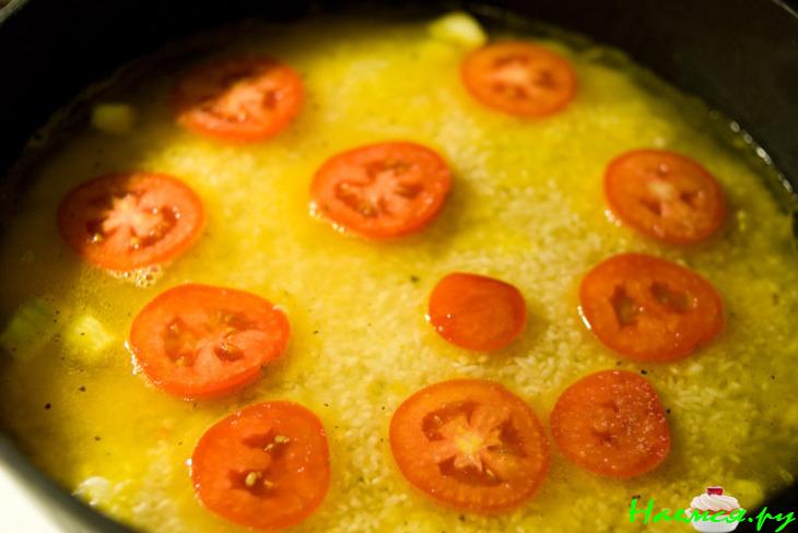 Рис с кабачком (с овощами)