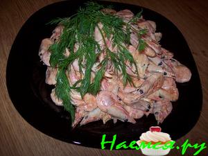 Креветки в майонезе Креветки в майонезе