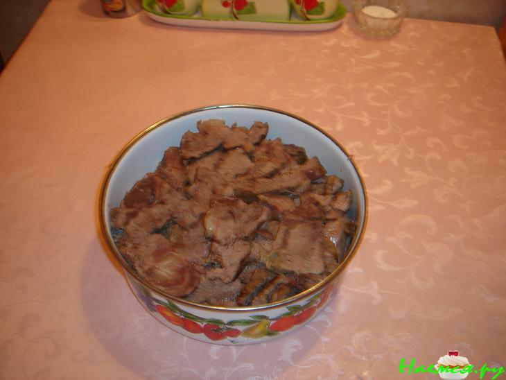 Мясо пряное по-казахски