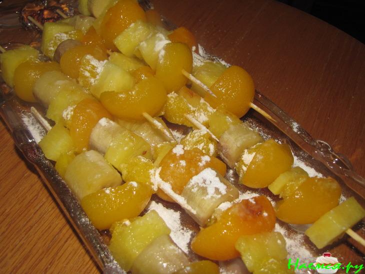 Фруктовые шашлычки Фруктовые шашлычки