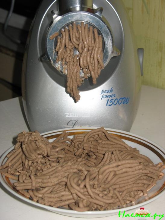 "Котлеты в слоёной плетенке"