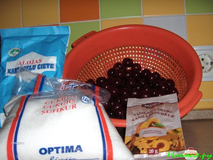 Пирог вишневый 