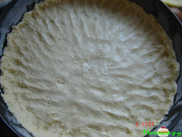 Творожно-грушевый пирог