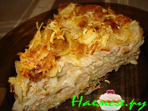 Капустный пирог /без теста/