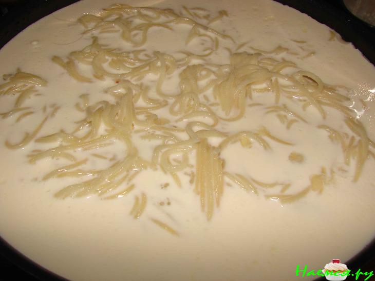 Макаронная запеканка - пицца