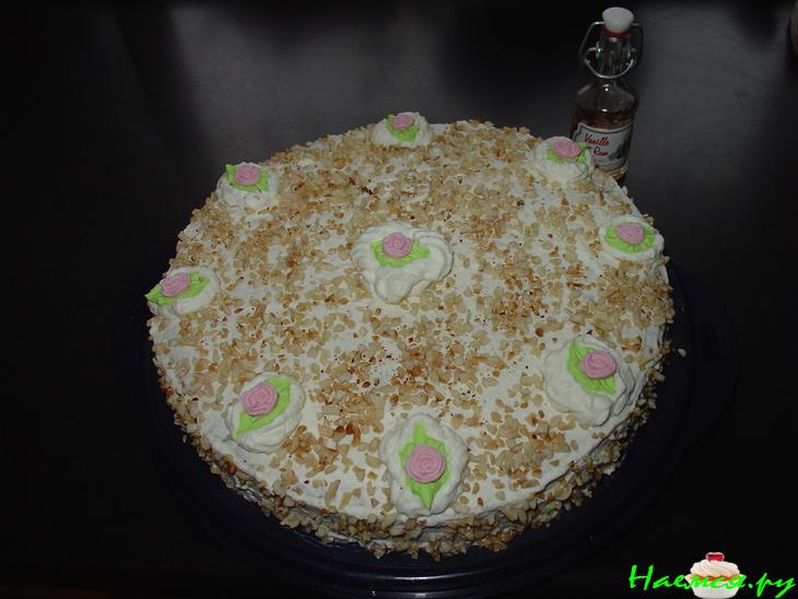 Ананасово-манговый торт