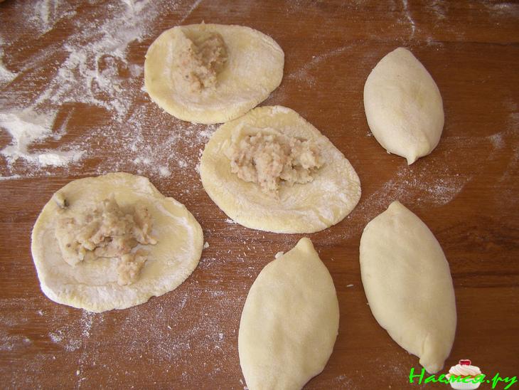 Пирожки домашние на сковороде