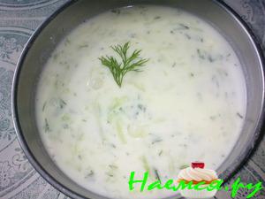 Сacik. Холодный йогуртовый суп
