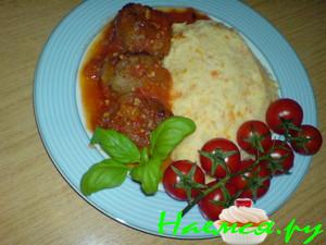 Тефтельки из мяса индейки