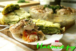 Картофельно-шпинатное пюре  