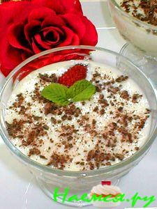 Сливочный мусс из сгущенки