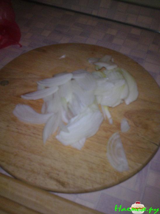 Салат из соевых ростков острый