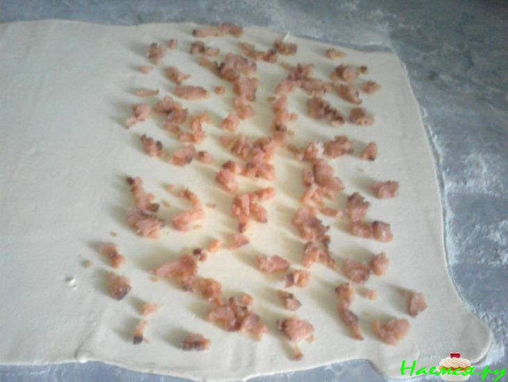 Трубочки соленые (для него) с копченой рыбкой Трубочки соленые (для него) с копченой рыбкой