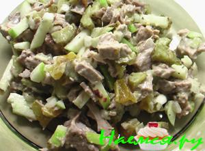 Салат "Индюшка"