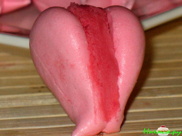 Безе-сердечки