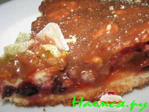 Торт 'Чебурашка' с вареньем и смородиной