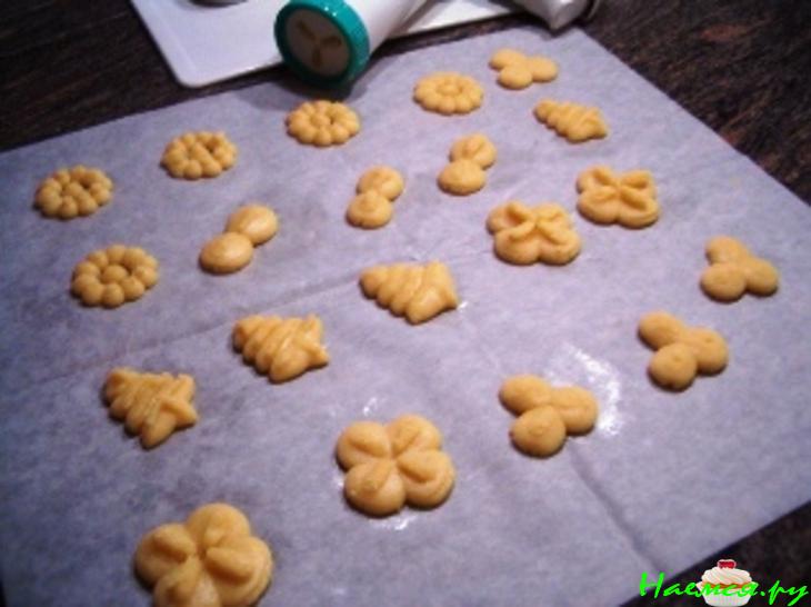 Печенье песочное с ванилью Печенье песочное с ванилью