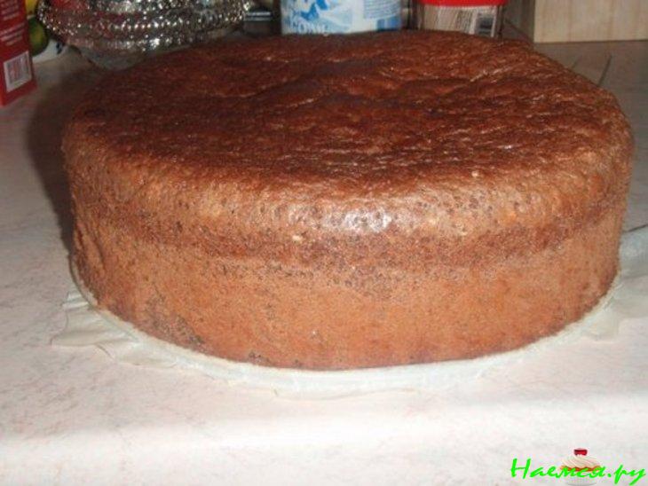 Сливочно-кофейный торт