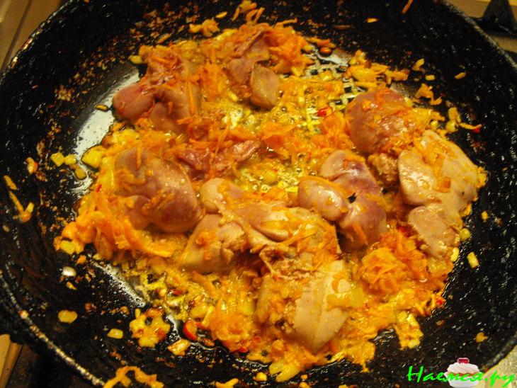 Закуска "Хризантемы"