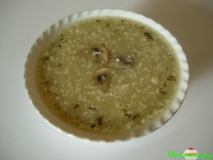 Суп-пюре с грибами «Первый снег»