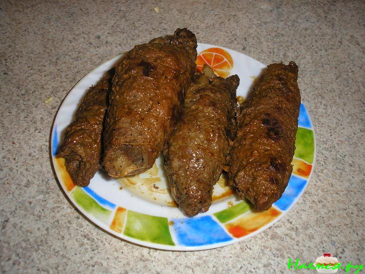 Рулетики из говядины