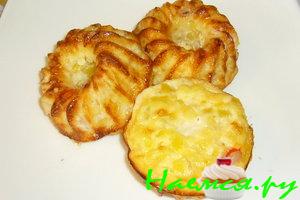 Омлет... или маффины с тыквой и креветками