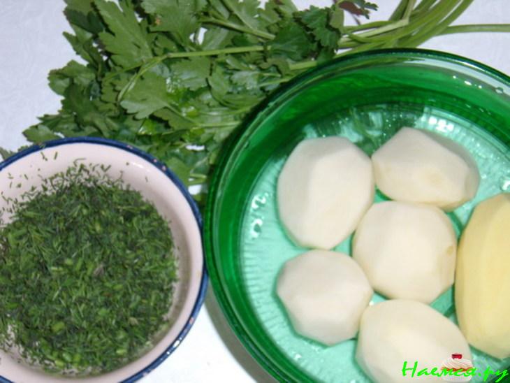 Суп с мидиями и креветками