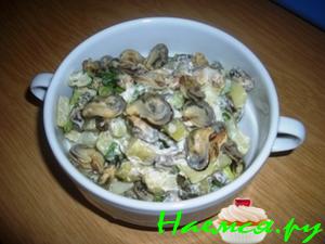 Салат "Мидии и Ко"