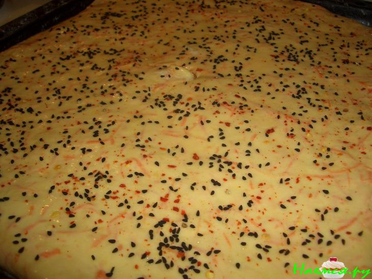 Овощной пирог с капустой