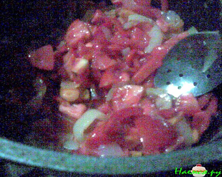 Рагу со спаржевой фасолью