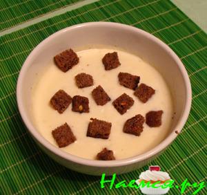 Молочно-сырный крем-суп Молочно-сырный крем-суп