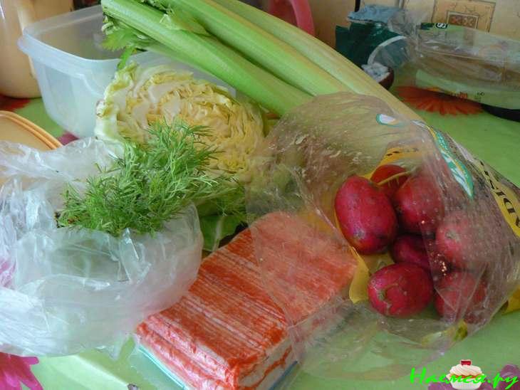 Салат "Крабовое вдохновение!"