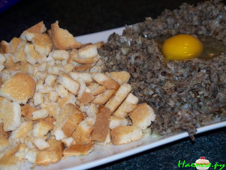 Трюфели из опят с сухариками