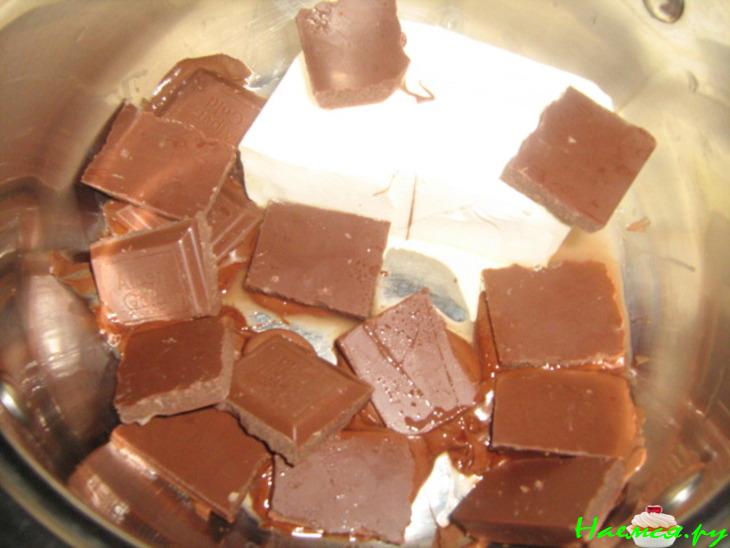 Шоколадный пирог с вишнями (вариант)