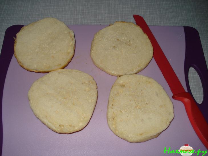 Пицца из булочек "Открой холодильник"