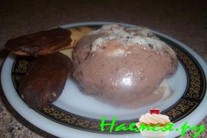 Кефирный мусс-желе