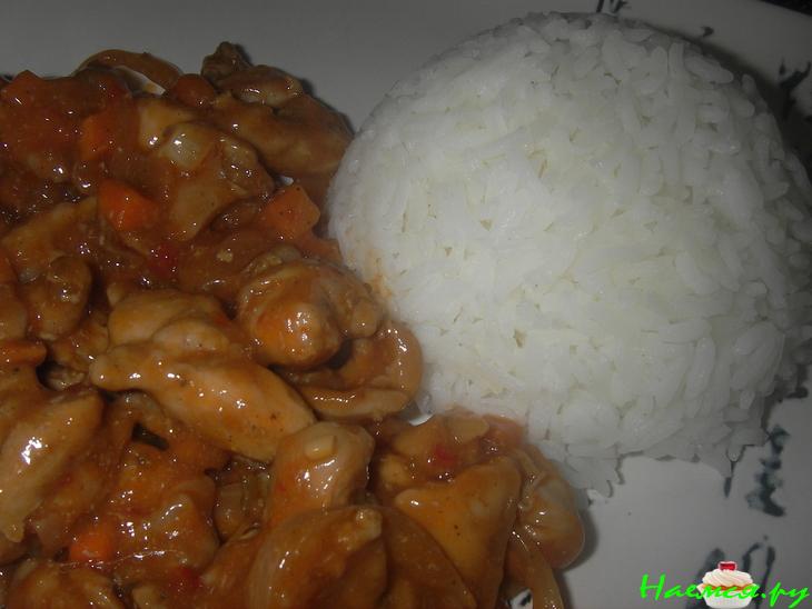 Острая курица по-китайски