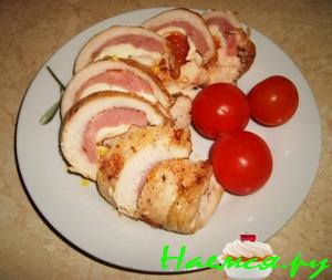 Куриные бочки (рулетики)